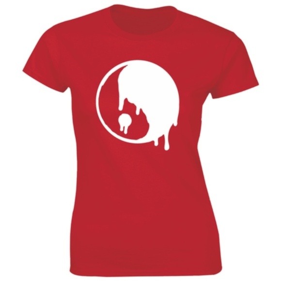 Melting Ying Yang Chinese Symbol Peace T-shirt Tee - Picture 1 of 3
